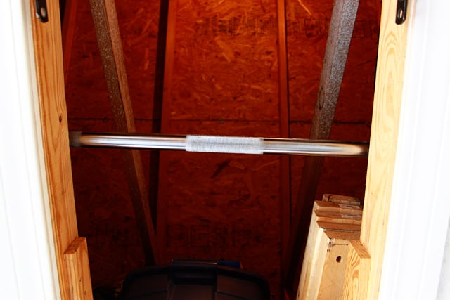 DIY pull-up bar